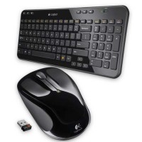 Teclado Logitech + Mouse Mk365 Wireless Unifying Sp Black